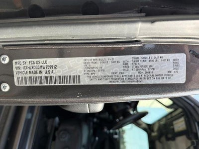 2021 Jeep Wrangler Rubicon