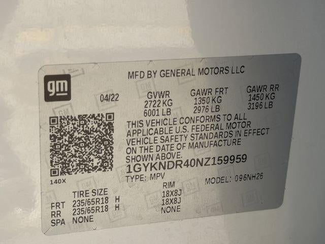 2022 Cadillac XT5 Premium Luxury