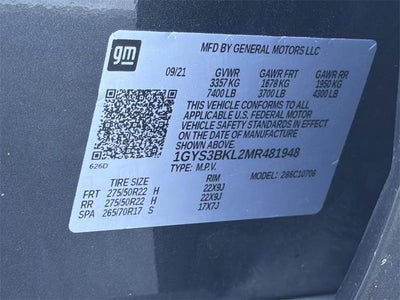 2021 Cadillac Escalade Premium Luxury