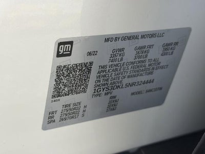 2022 Cadillac Escalade Premium Luxury Platinum