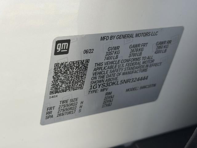 2022 Cadillac Escalade Premium Luxury Platinum