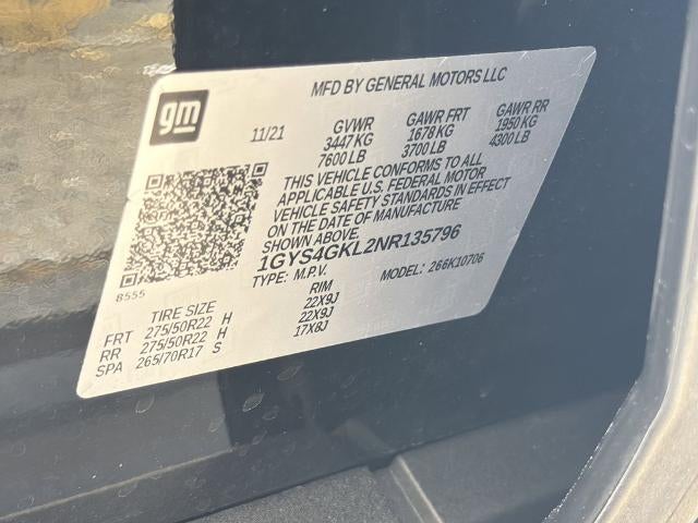 2022 Cadillac Escalade Sport Platinum