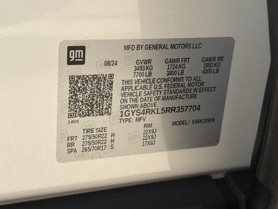 2024 Cadillac Escalade ESV Sport Platinum
