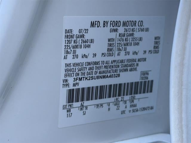 2022 Ford Mustang Mach-E California Route 1