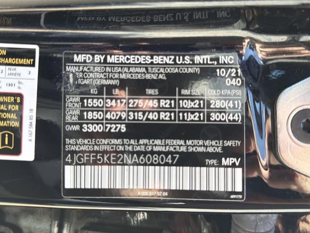 2022 Mercedes-Benz GLS GLS 450