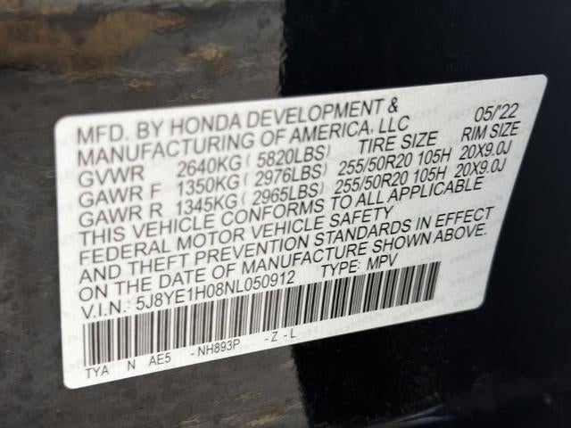 2022 Acura MDX w/A-Spec Package