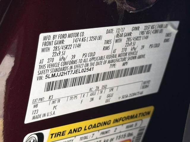 2018 Lincoln Navigator Select