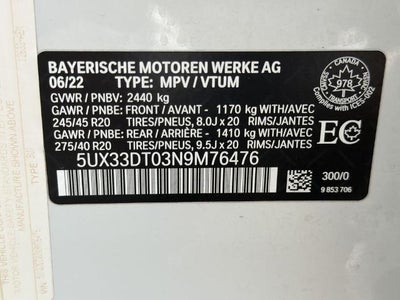 2022 BMW X4 xDrive30i