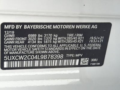 2020 BMW X7 xDrive40i