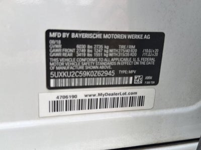 2019 BMW X6 xDrive35i