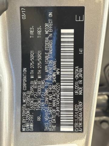 2017 Lexus LX 