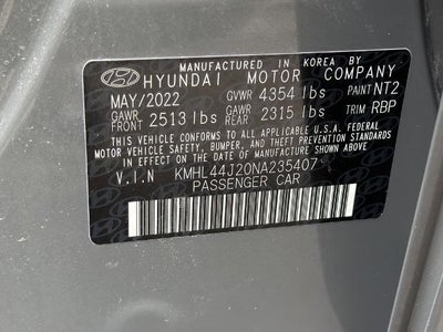 2022 Hyundai Sonata SEL Plus