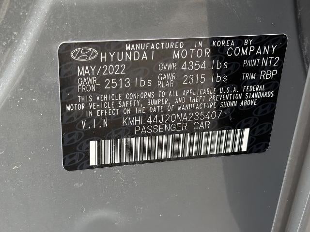 2022 Hyundai Sonata SEL Plus