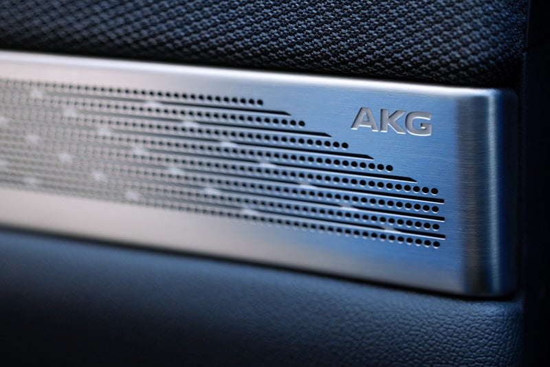 Close-up View of the AKG Studio Audio Speaker | Capital Cadillac Of Atlanta in Smyrna GA