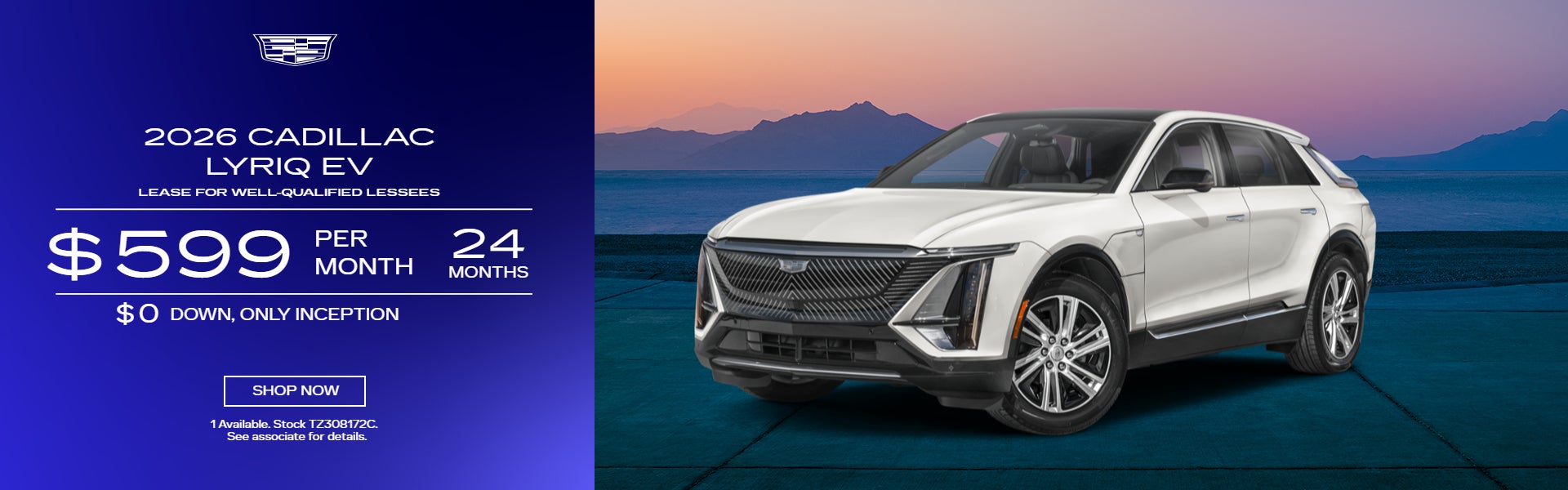 2026 CADILLAC OPTIQ LEASE OFFER